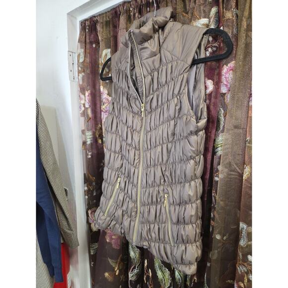 Womens Golf GG BLUE Golf Vest Brown Large - Picture 5 of 14